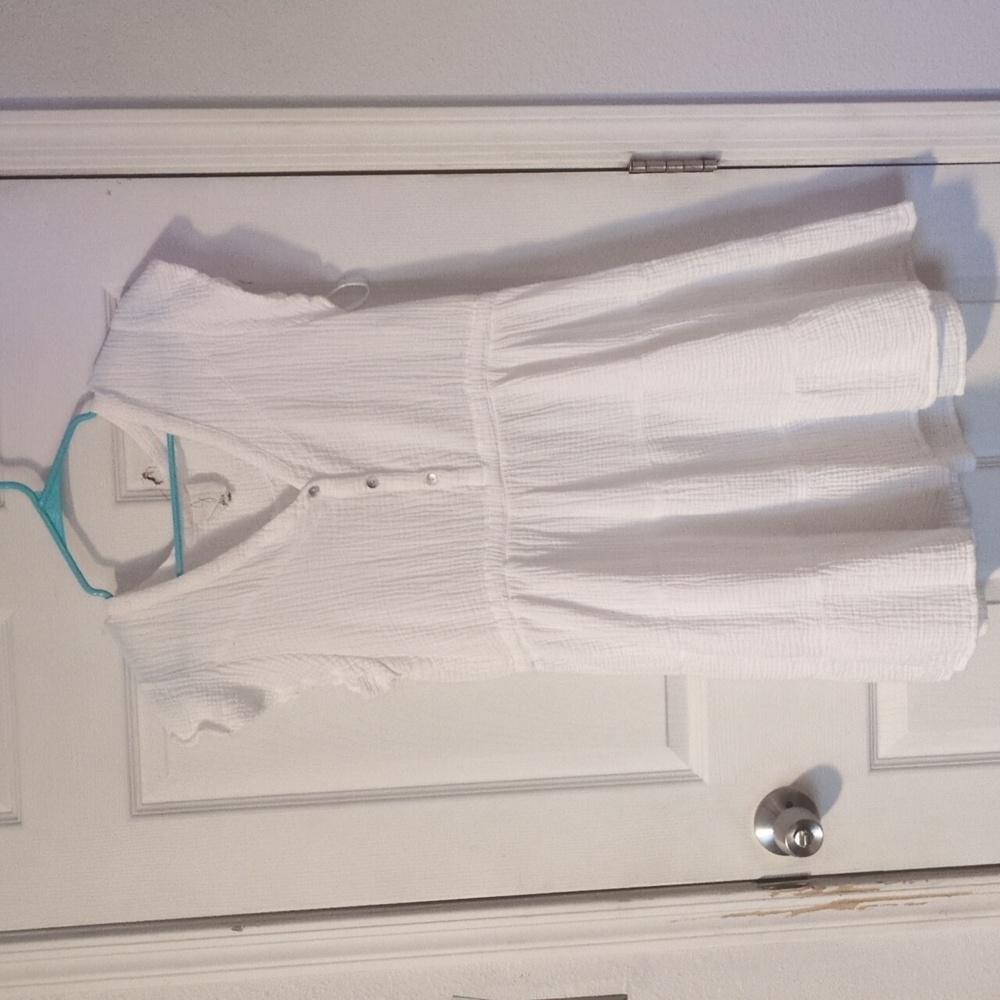 Joie White Midi Dress